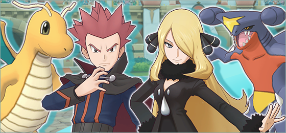Pokemon cynthia steven and Lance and